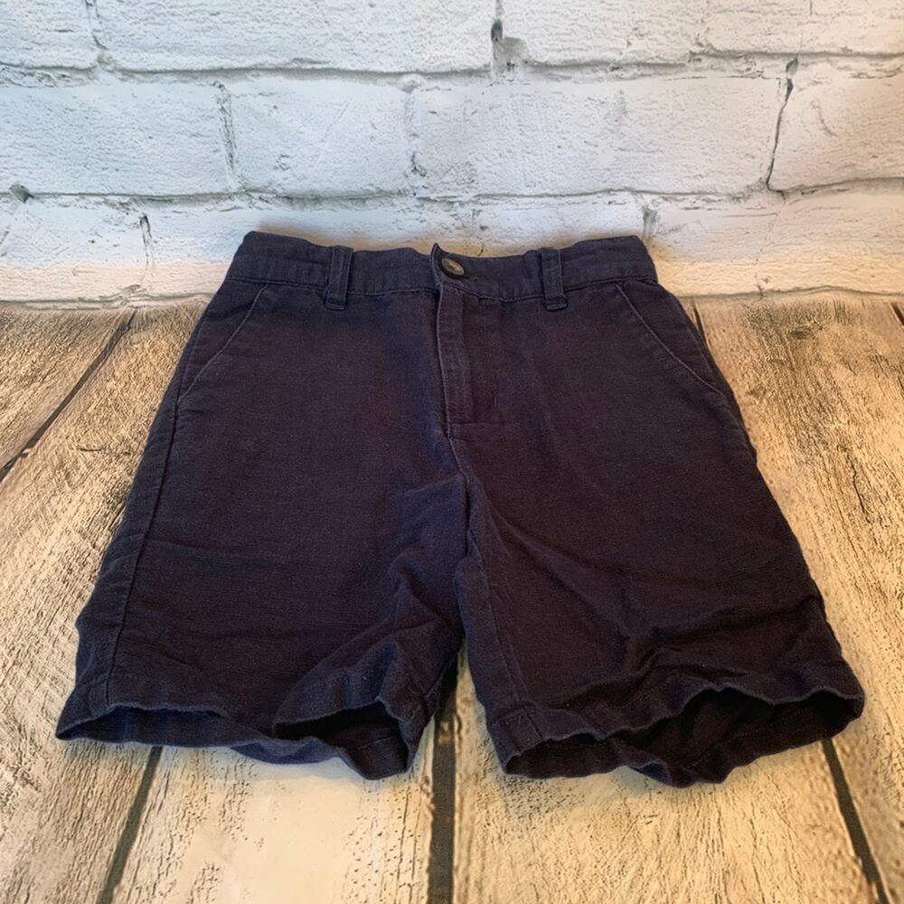 JANIE AND JACK Boy’s NWOT Navy Chino Shorts / Size: 18-24 Months